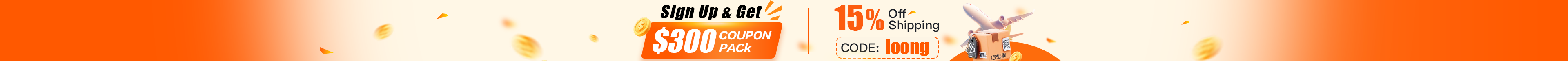 Sign up and get coupon pack plus shipping discount